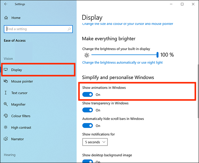 My Computer My Way | How to turn off animations in Windows 10