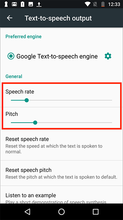 google voice change