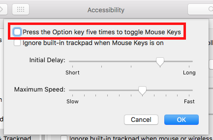 programing mouse buttons for mac os sierra