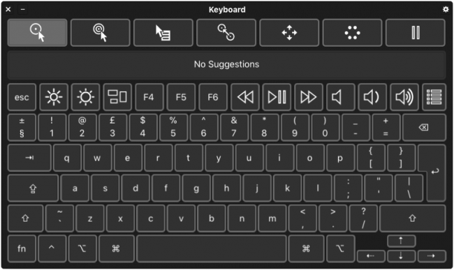 The Accessibility Keyboard