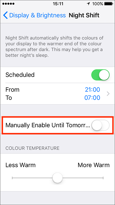 How to activate Night Shift on iPhone and iPad (iOS) 